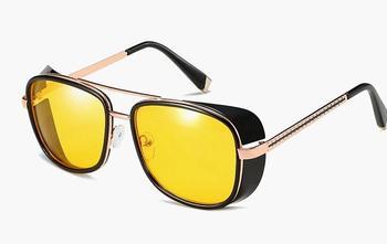 Iron Man 3 TONY stark Sunglasses Men Rossi Coating retro Vintage-FunkyTradition - FunkyTradition