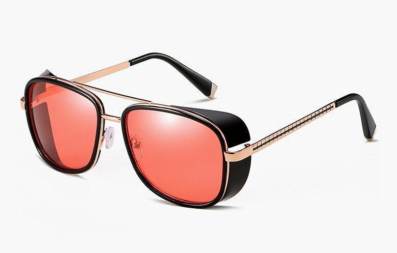 Iron Man 3 TONY stark Sunglasses Men Rossi Coating retro Vintage-FunkyTradition - FunkyTradition