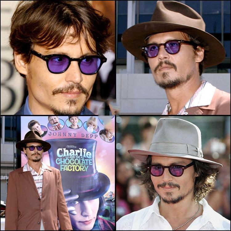 Johnny Depp Oval Sunglasses For Men -FunkyTradition - FunkyTradition