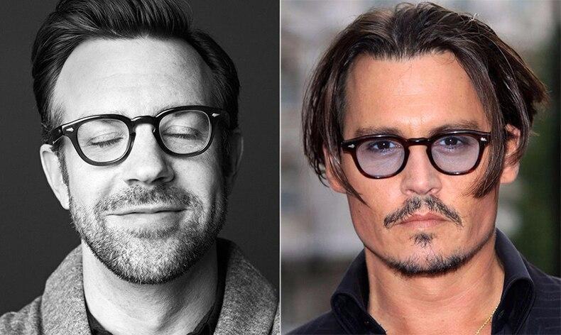 Johnny Depp Oval Sunglasses For Men -FunkyTradition - FunkyTradition