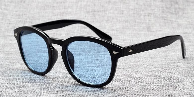 Johnny Depp Oval Sunglasses For Men -FunkyTradition - FunkyTradition