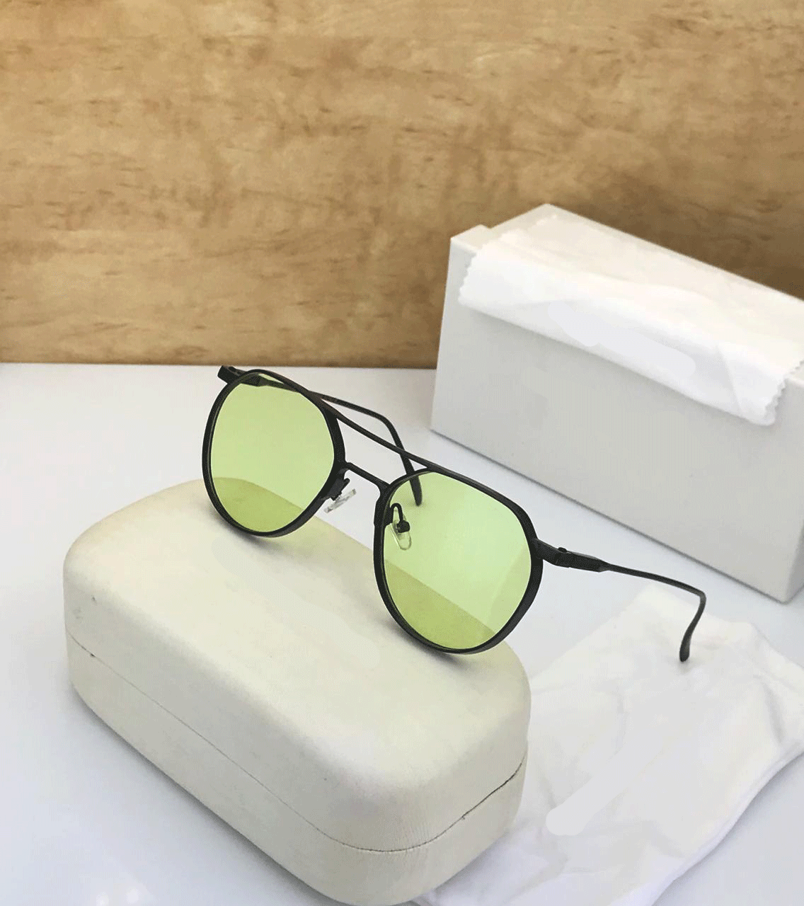 New Stylish Randeep Hooda Alloy Frame Pilot Sunglasses For Men And Women-FunkyTradition