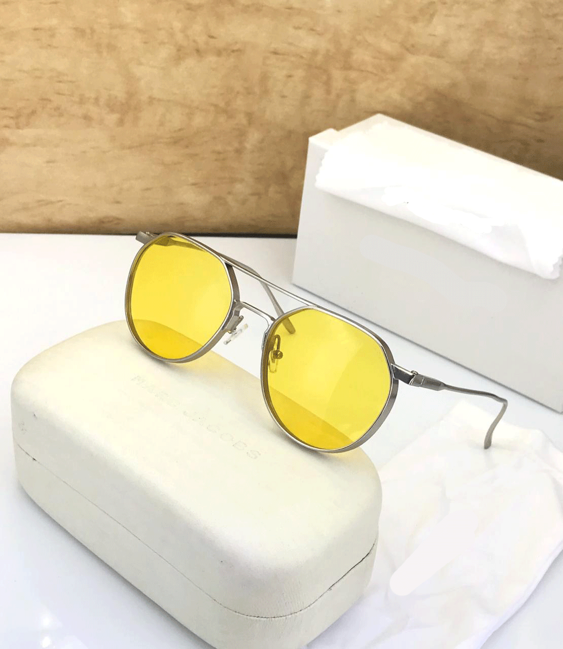 New Stylish Randeep Hooda Alloy Frame Pilot Sunglasses For Men And Women-FunkyTradition