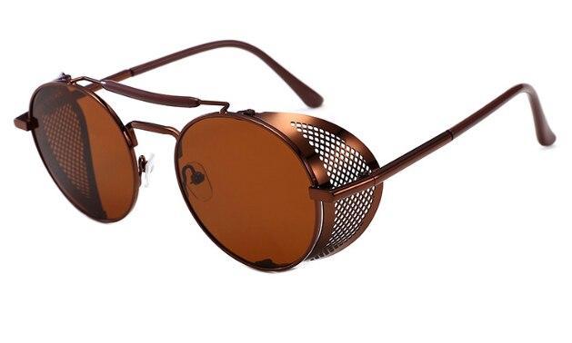 Latest Round Side Shield Sunglasses For Men And Women-FunkyTradition - FunkyTradition
