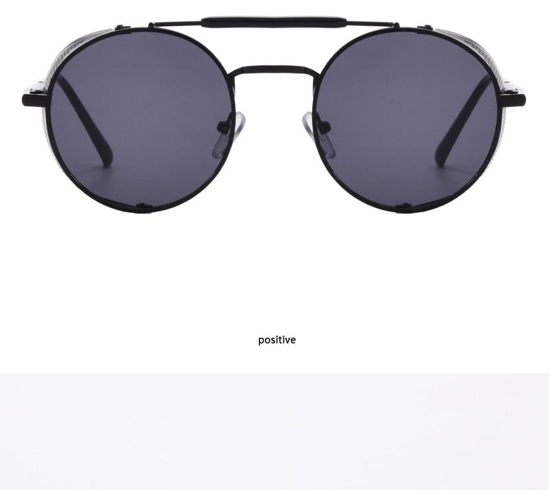 Latest Round Side Shield Sunglasses For Men And Women-FunkyTradition - FunkyTradition