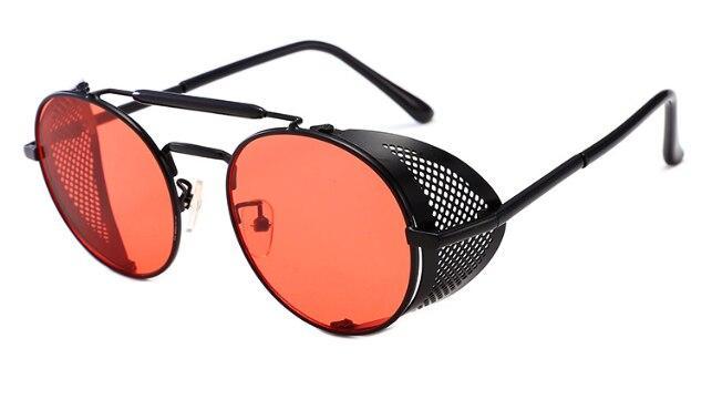 Latest Round Side Shield Sunglasses For Men And Women-FunkyTradition - FunkyTradition