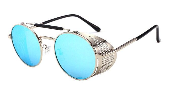 Latest Round Side Shield Sunglasses For Men And Women-FunkyTradition - FunkyTradition
