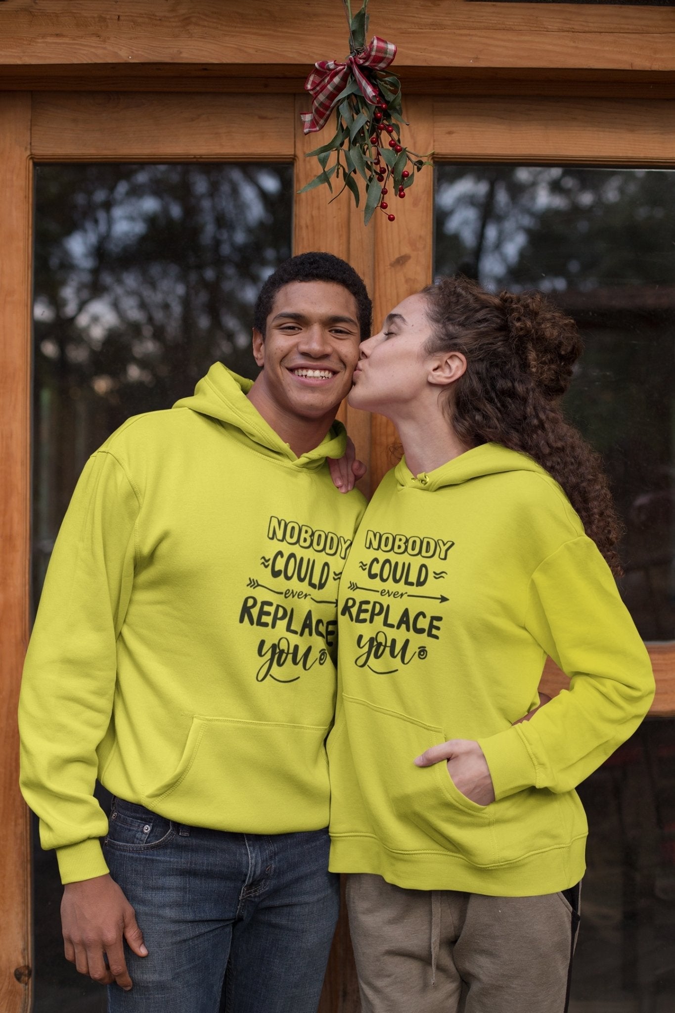 Nobody Could Ever Replace You Couple Hoodie-FunkyTradition - Funky Tees Club