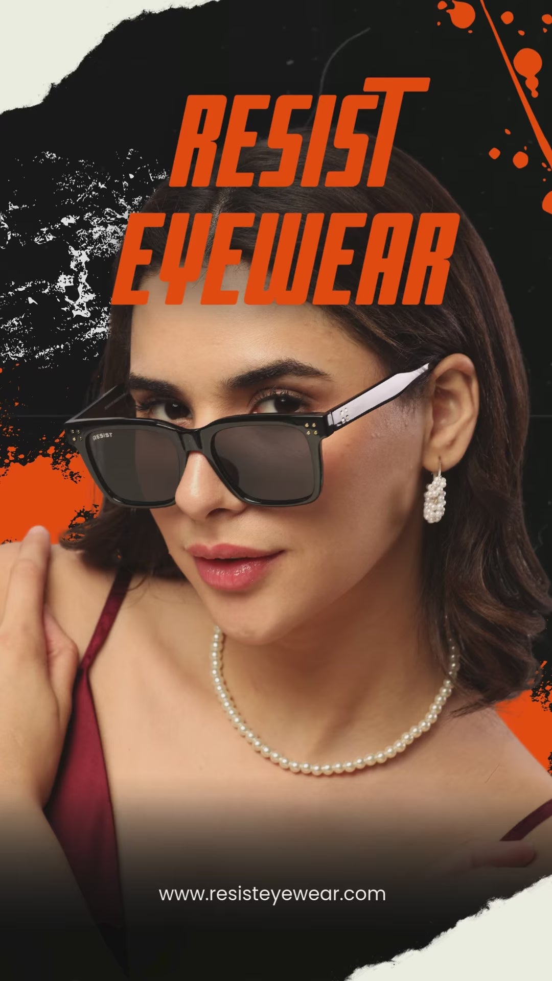 UV Protected Black Wayfarer Sunglasses For Men & Women- FunkyTradition