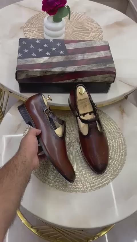 Peshawari Sandal for Men - High-Quality Leather with Durable Sole by FunkyTradition