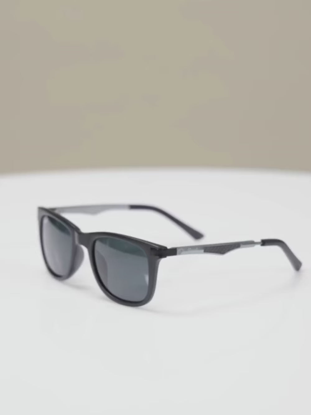 UV Protected Black Wayfarer Sunglasses For Men & Women- FunkyTradition