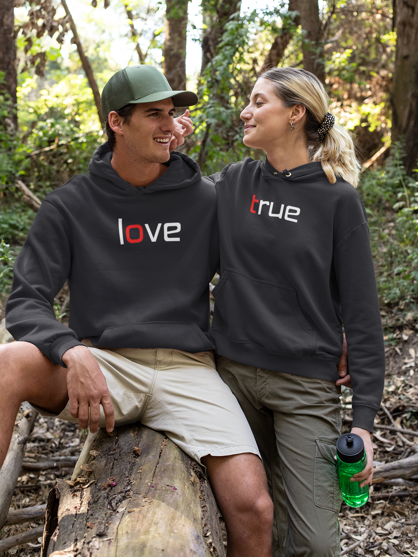 True Love Couple Hoodie-FunkyTradition