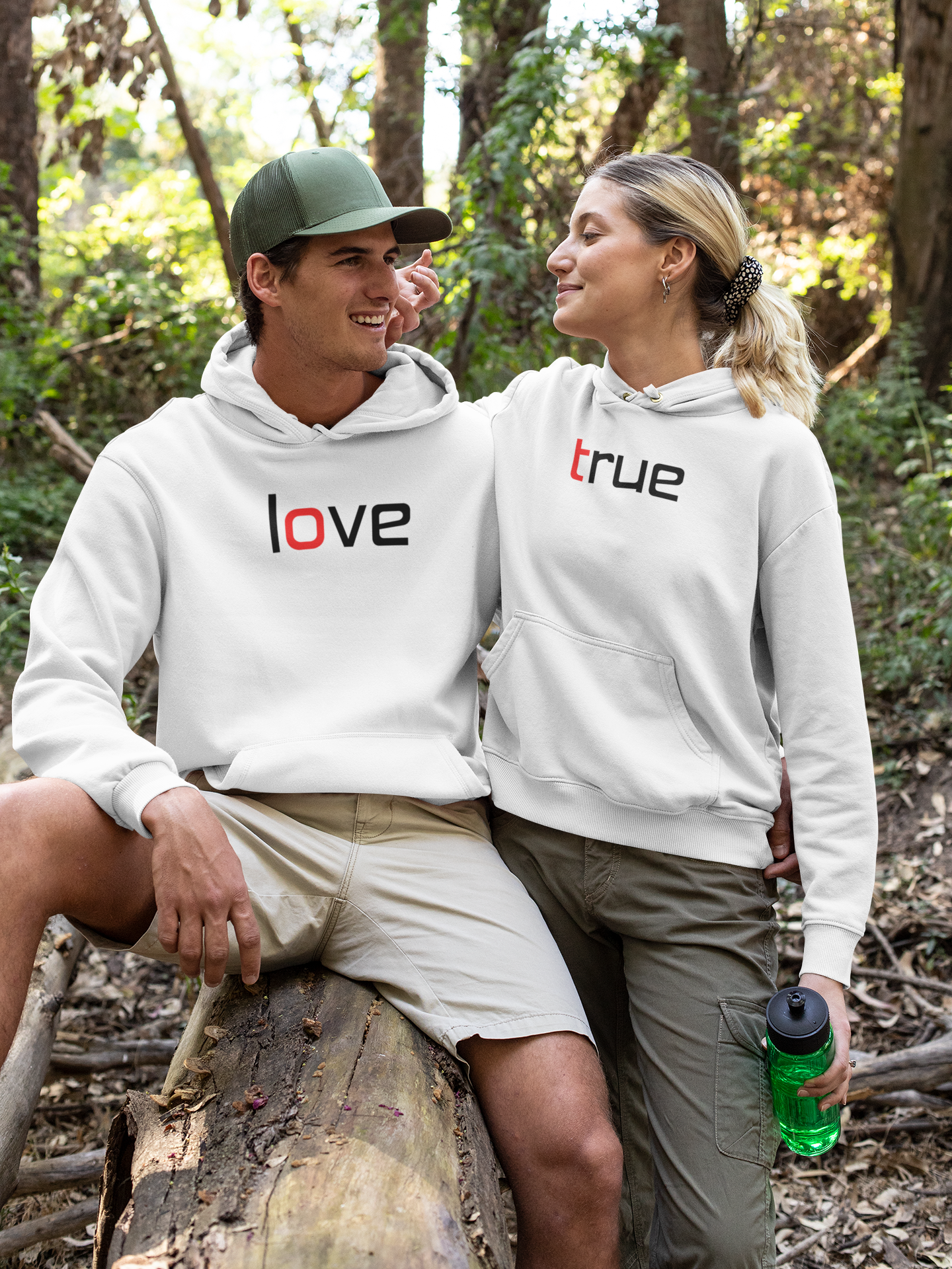 True Love Couple Hoodie-FunkyTradition