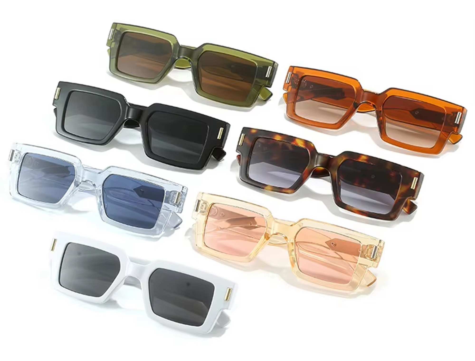 Ranveer Singh-Inspired Luxury Black Gold Frame Wayfarer Sunglasses – Black Lens Edition (Unisex)