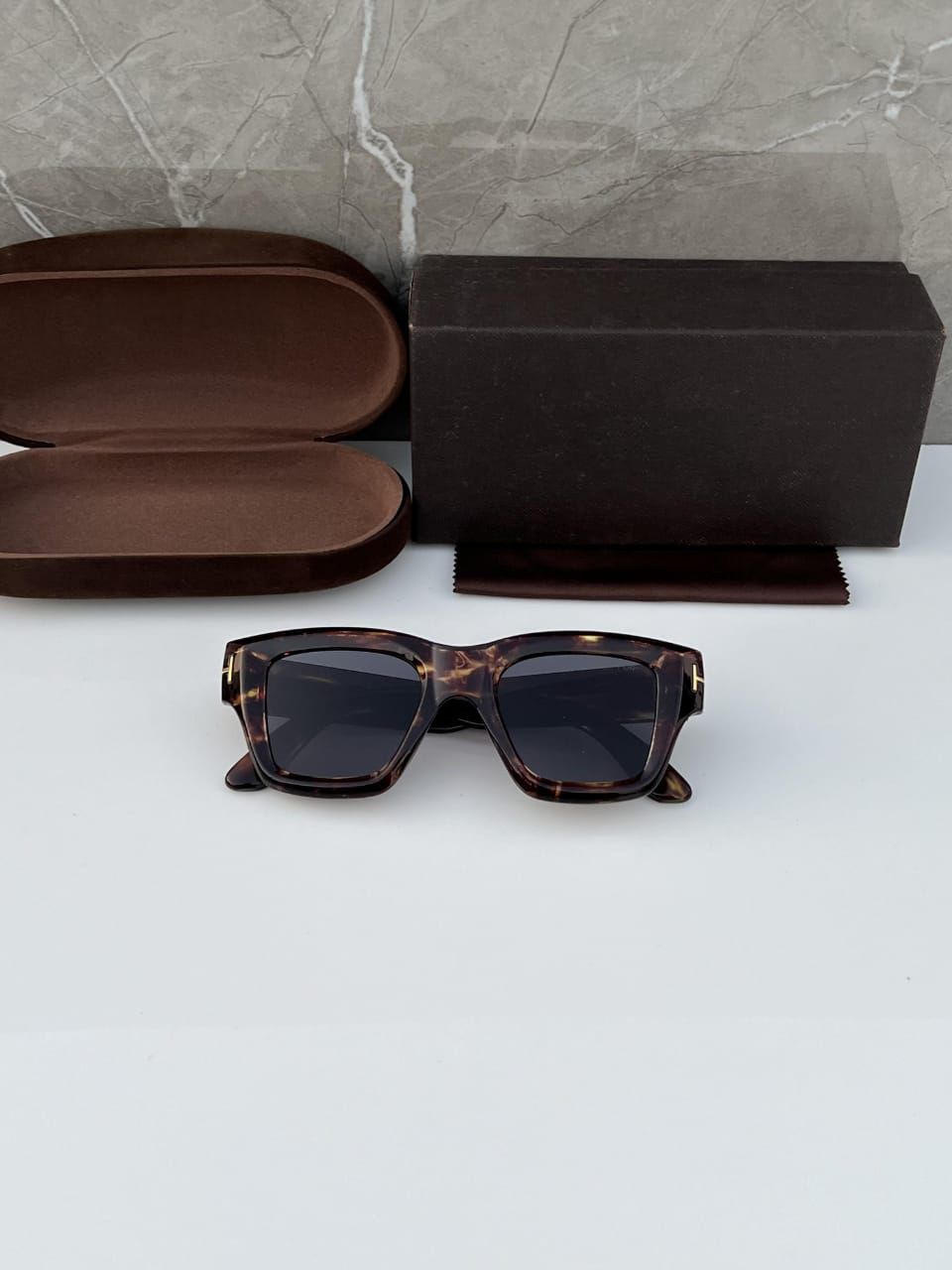 Premium Oversized Square Sunglasses with Gold Detailing In Clear, Yellow and Blue Lens – As Worn by Bobby Deol