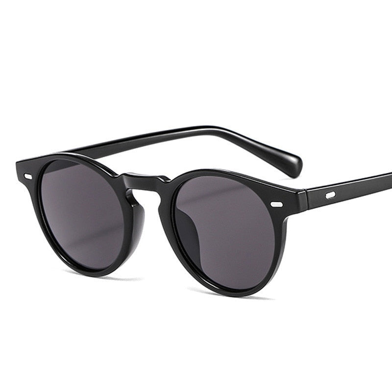 Designer Polarized Small Round Sunglasses For Men And Women-FunkyTradition