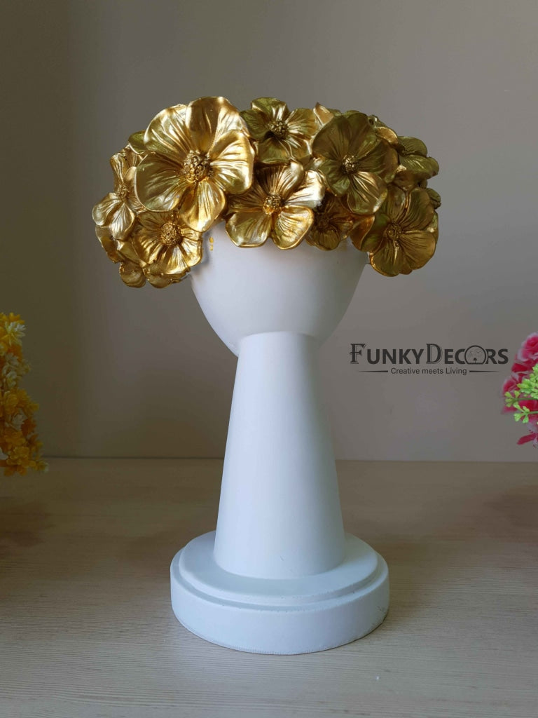 Women Head Surreal Faces Table Planters Showpieces- FunkyTradition