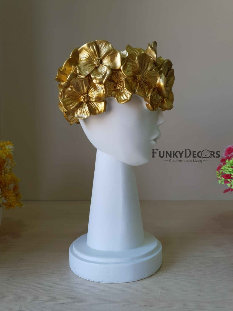 Women Head Surreal Faces Table Planters Showpieces- FunkyTradition