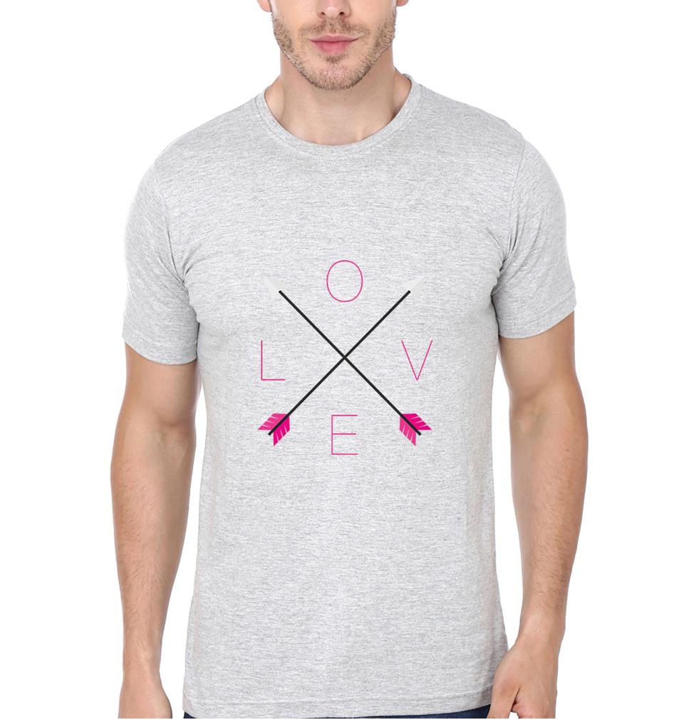 Love Couple Half Sleeves T-Shirts -FunkyTradition