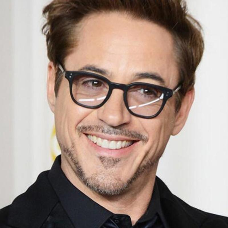 New Fashion Tony Stark Sunglasses Robert Downey Iron Man Glasses Men Women Eyewear - FunkyTradition