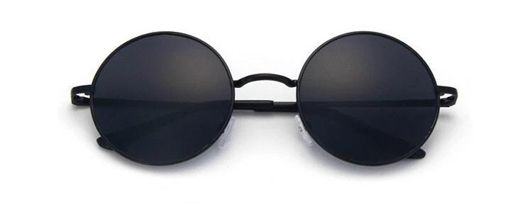 Original Classic Retro Brand 5414 Round Acetate Sunglasses For Men