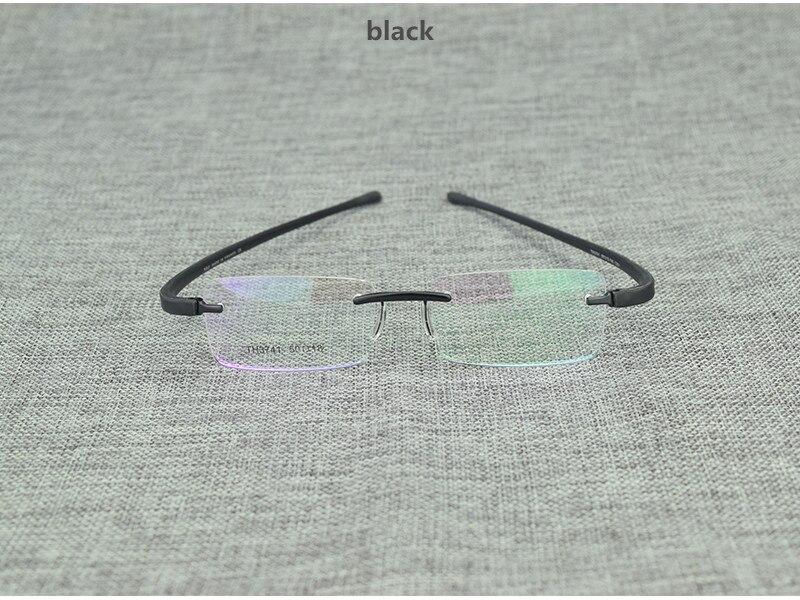 New Fashion Retro Glasses frame Frameless Metal For Men Women - FunkyTradition