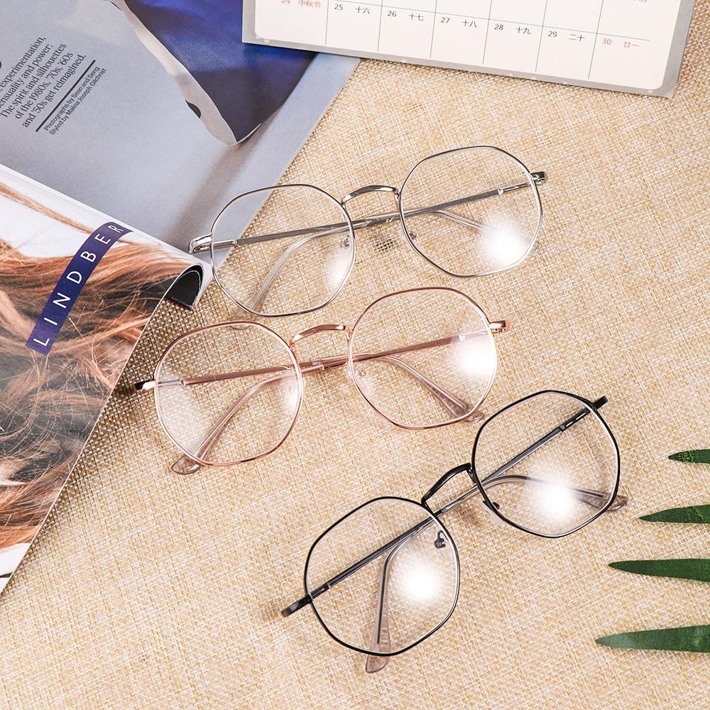 New Hexagon Eyeglasses Frame Reading Glasses Eyewear Men and Women - FunkyTradition
