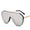 Stylish Oval Transparent Sunglasses For Men And Women-FunkyTradition