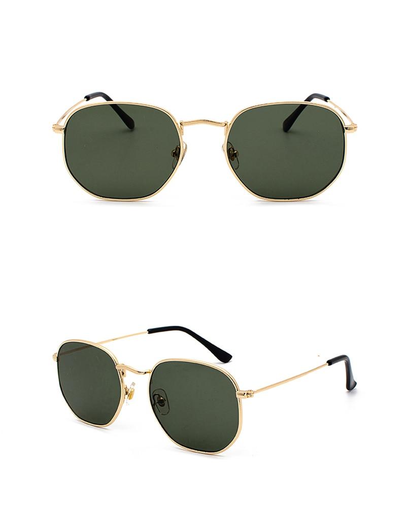New Hexagonal Design Sunglasses For Men And Women -FunkyTradition