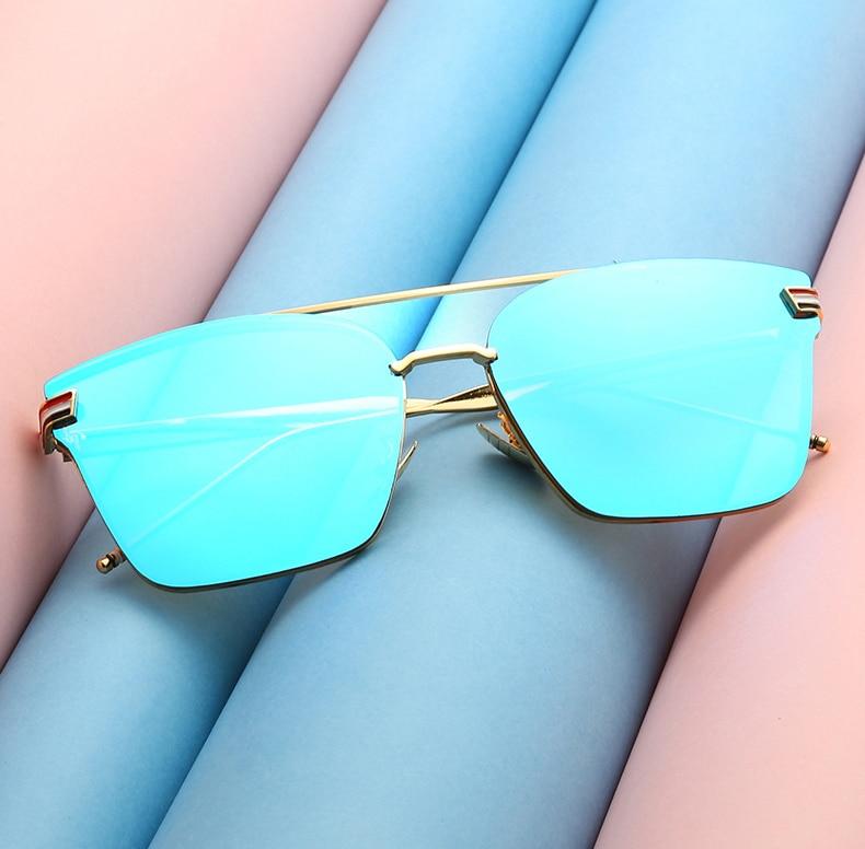 Luxury Eye Wear Vintage Mirror Sunglasses For Men And Women-FunkyTradition