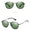 Stylish Blaze Round Metal Sunglasses For Women-FunkyTradition