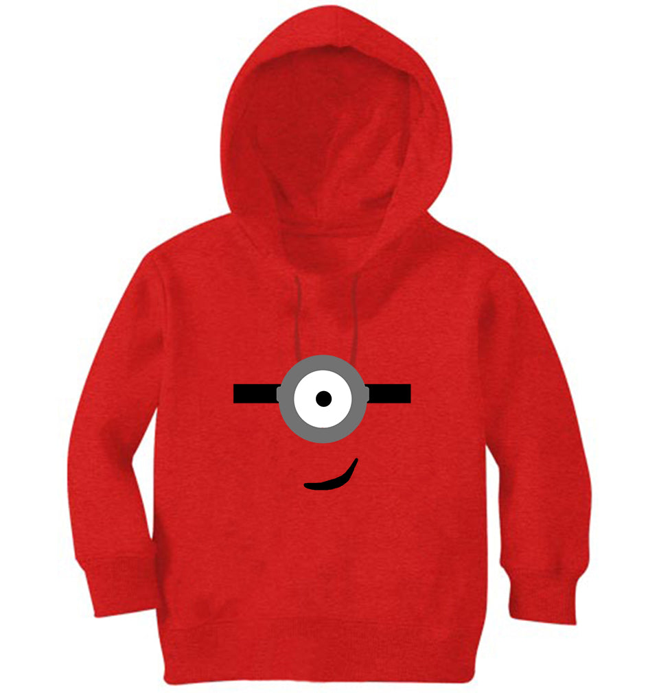 Minion Smile Hoodie For Boys-FunkyTradition