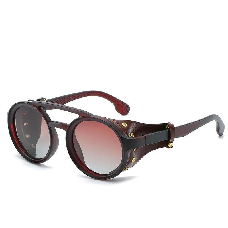 Retro Oversized Shield Sunglasses Rimless Flat Top Mirror Glasses Women Men  - Black Gradient - C218XRKKLA8