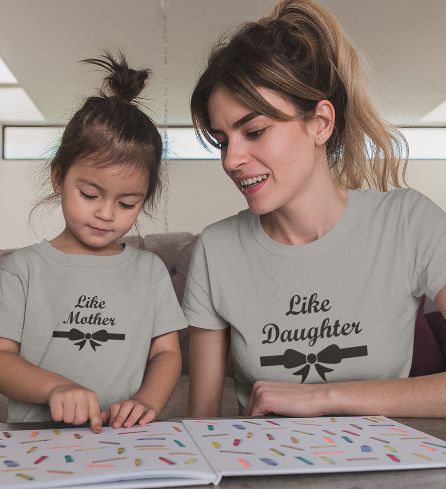 Like Mother Like Daughter Mother and Daughter Matching T-Shirt- FunkyTradition