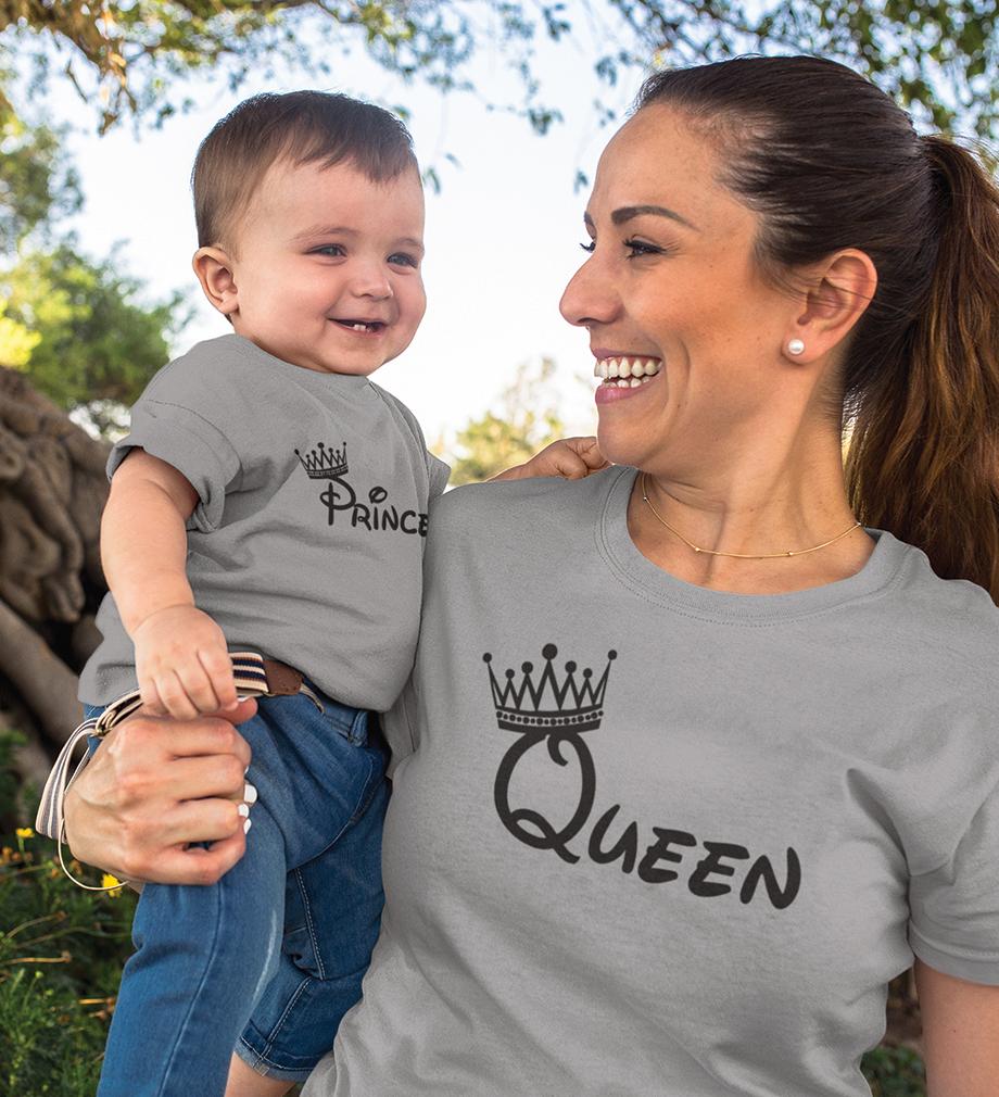 Queen Prince Mother and Son Matching T-Shirt- FunkyTradition