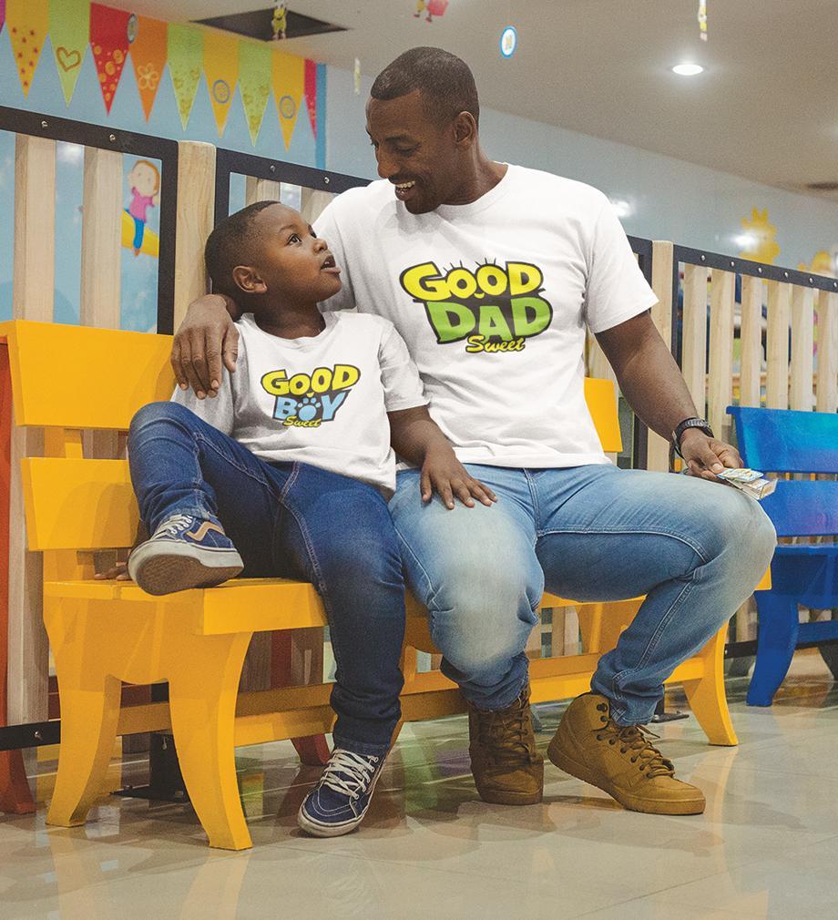 Good Dad Good Boy Father and Son Matching T-Shirt- FunkyTradition
