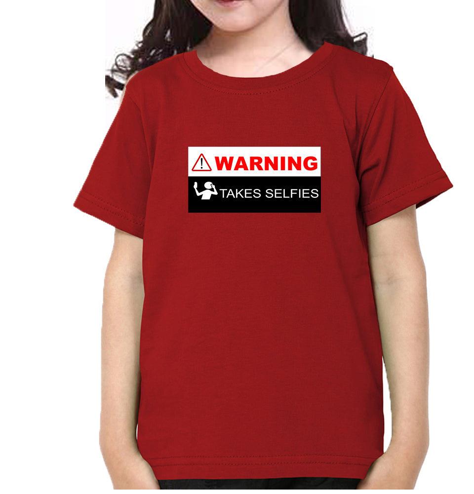 WARning Half Sleeves T-Shirt For Girls -FunkyTradition