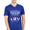 Warning FCB V-Neck Half Sleeves T-shirt For Men-FunkyTradition