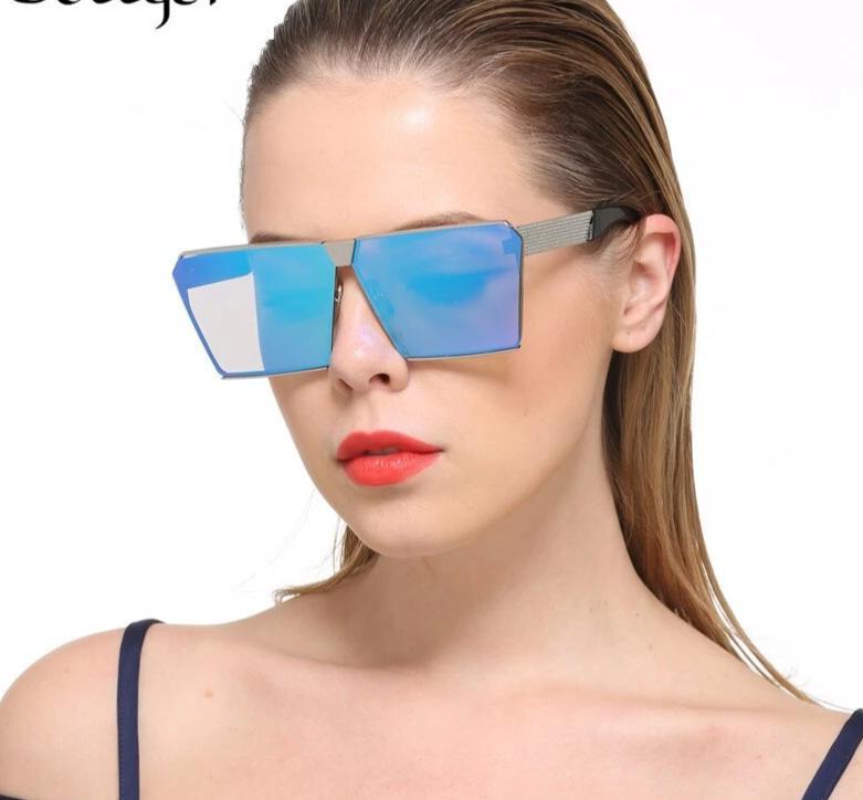 Luxury Fashion XXL Oversized Square Sunglasses Women Outdoor Shades Glasses  | eBay