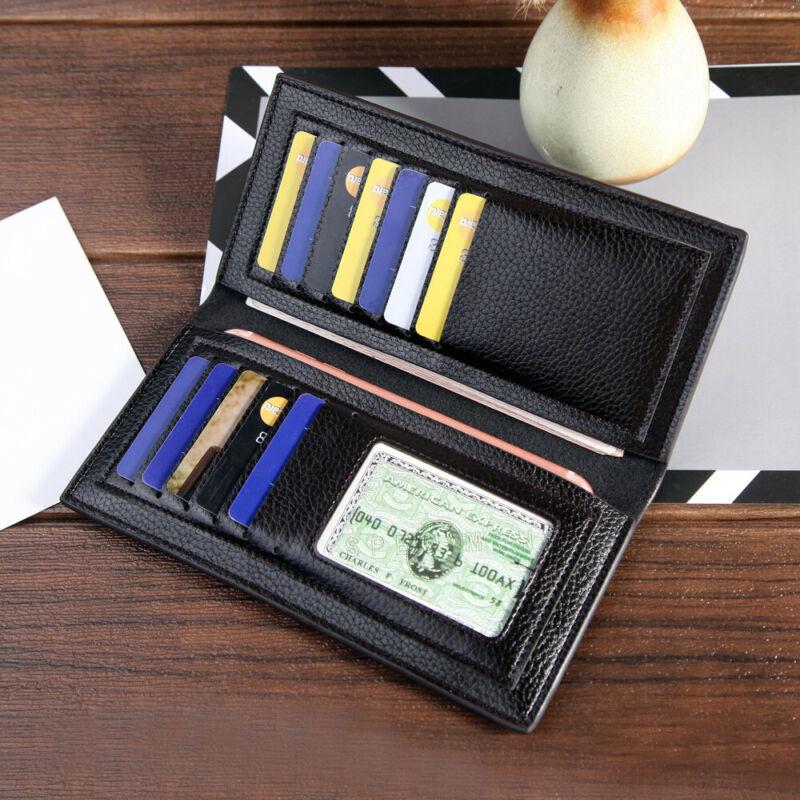 New 2023 Men's Wallet New Fashion Casual Lattice Coin Purse Large