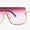New Arrival Luxury Half Rim Less Gradient Sunglasses For Men And Women-FunkyTradition