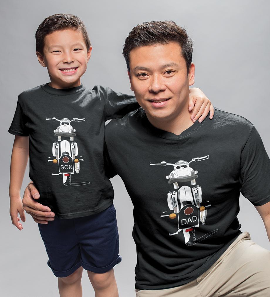 Dad Son Bullet Father and Son Matching T-Shirt- FunkyTradition