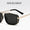 2020 DPZ New Retro Punk Polarized Double Beam sunglasses For Men And Women-FunkyTradition - FunkyTradition