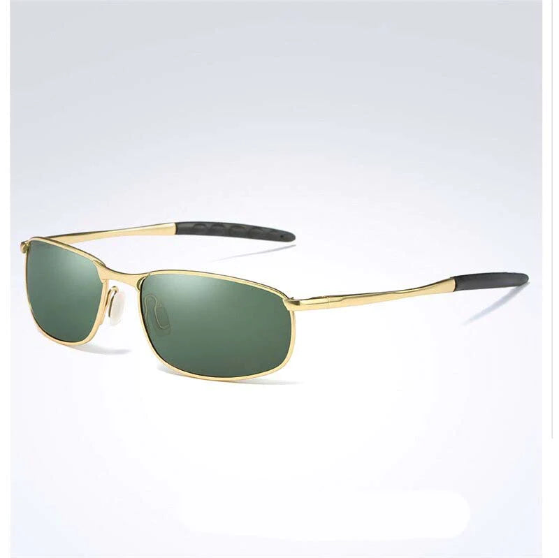 Polarized Sports Mirror Rectangle Sunglasses For Men And Women
