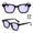 Trendy Square Transparent Sunglasses For Men And Women-FunkyTradition