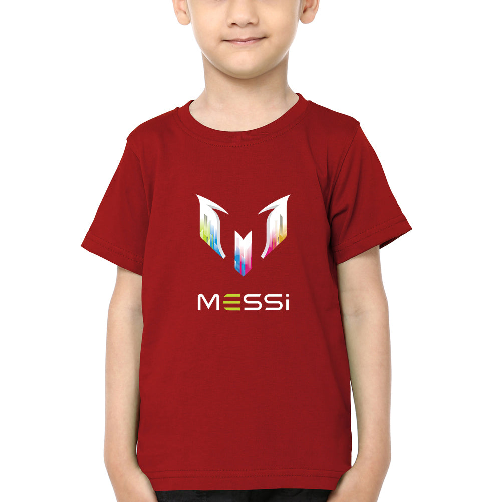 Messi Half Sleeves T-Shirt for Boy-FunkyTradition