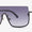 New Arrival Luxury Half Rim Less Gradient Sunglasses For Men And Women-FunkyTradition