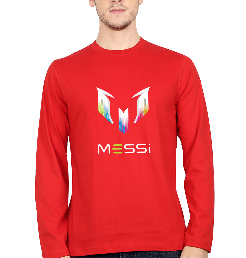 Messi Full Sleeves T-Shirt For Men-FunkyTradition