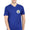 Manchester City Logo V-Neck Half Sleeves T-shirt For Men-FunkyTradition