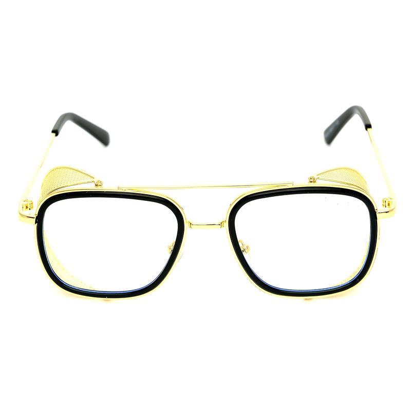 Square Day Night And Gold Sunglasses For Men And Women-FunkyTradition
